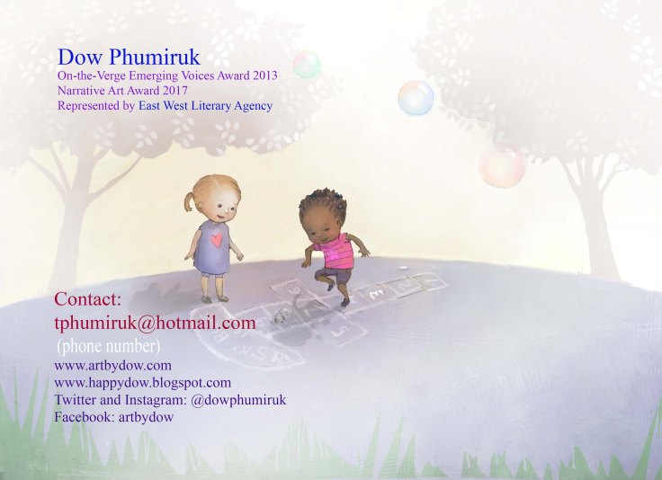 2018 postcard back rev sample rainbow bubble