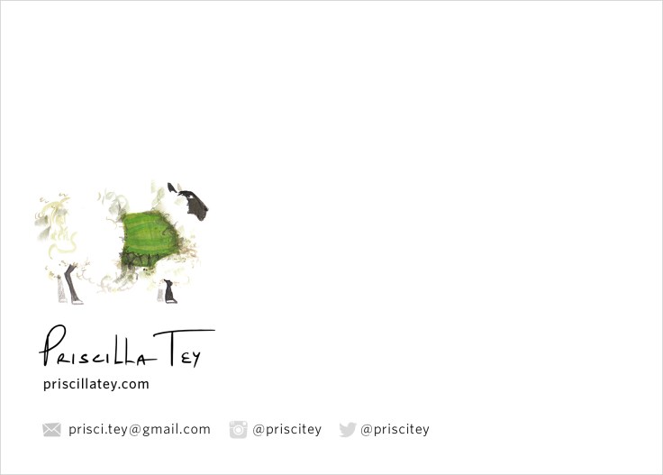 2015 Postcard Sheep Paradise_Back